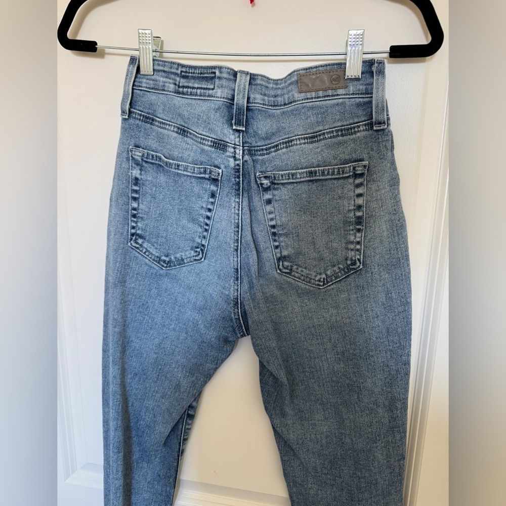 AG Adriano Goldschmied Light Blue Skinny Jeans